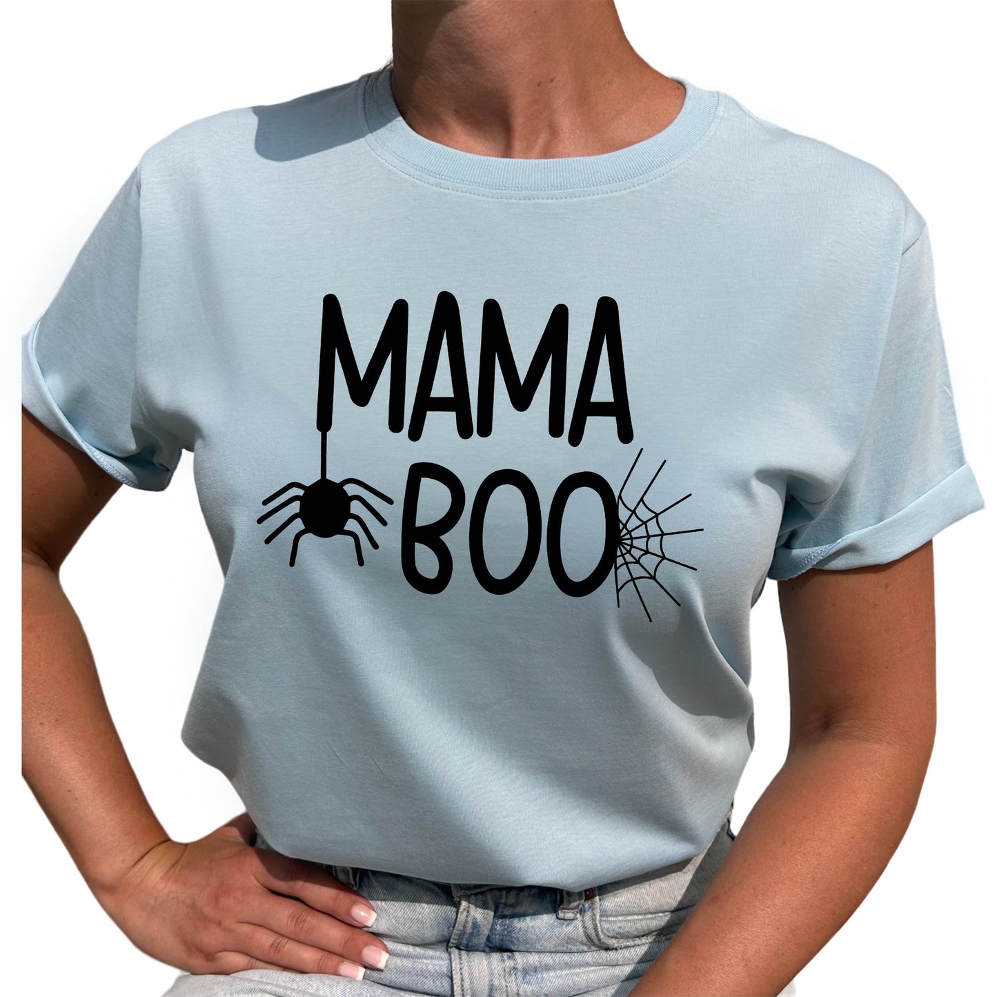 Mama Boo Halloween T-shirt