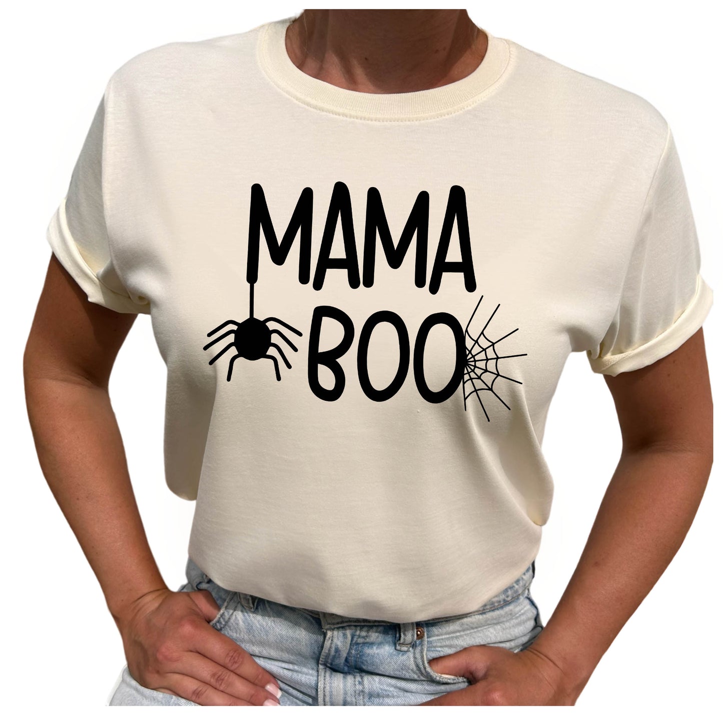 Mama Boo Halloween T-shirt