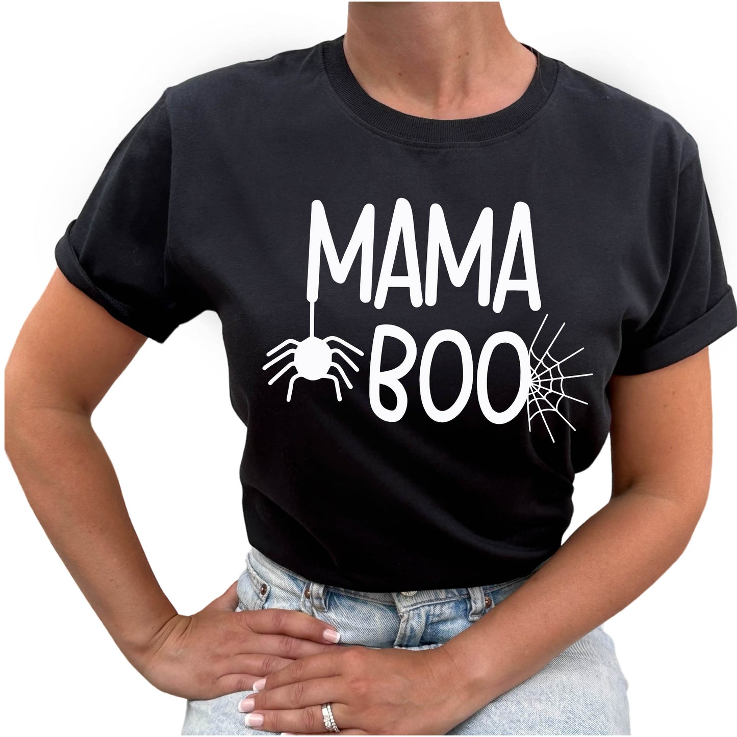 Mama Boo Halloween T-shirt