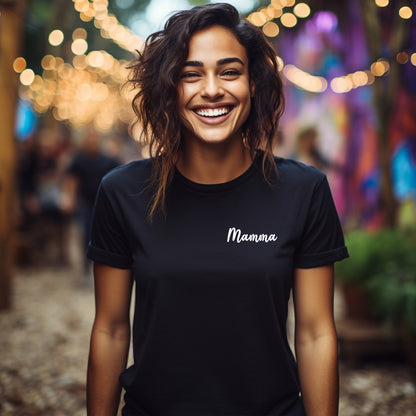 Diskret "Mamma"-T-shirt