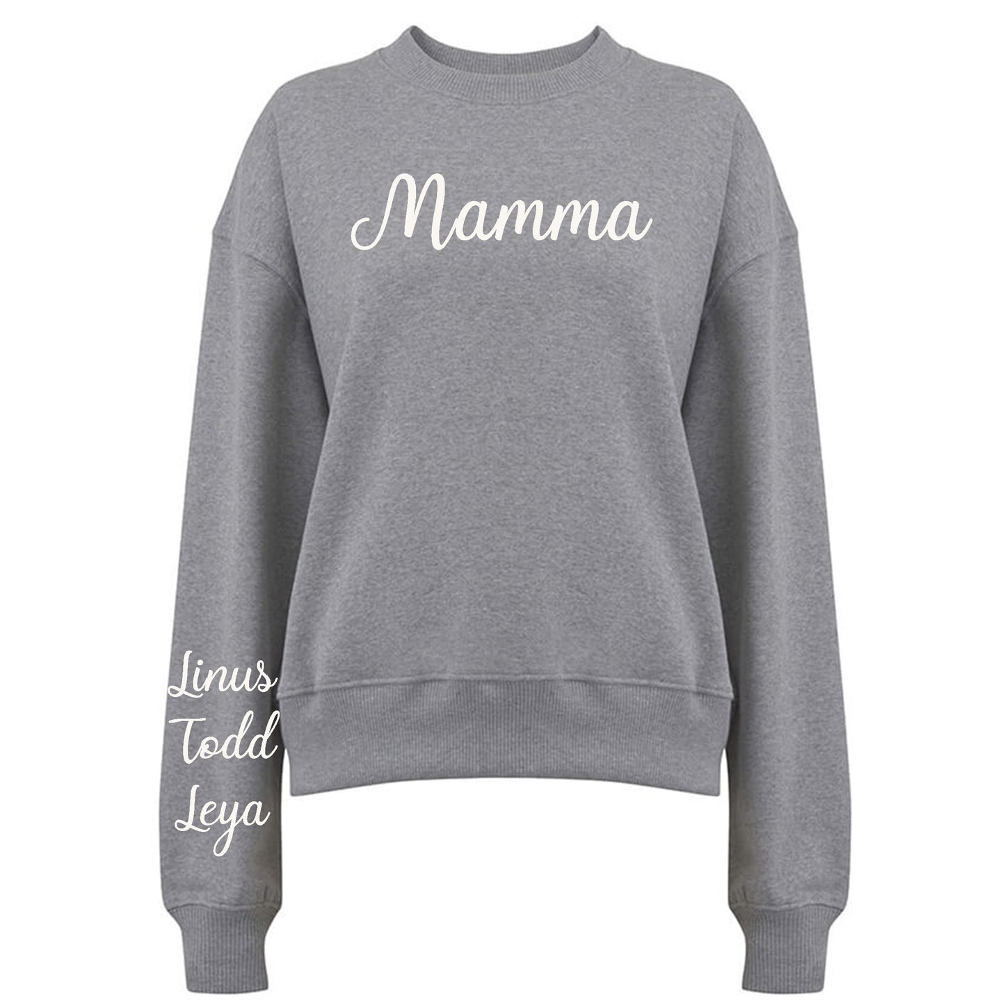 Mamma Tröja - Personlig med [Barnens namn]