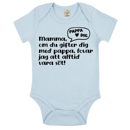 Sötaste löftet – Babybody med frieri till mamma eller pappa