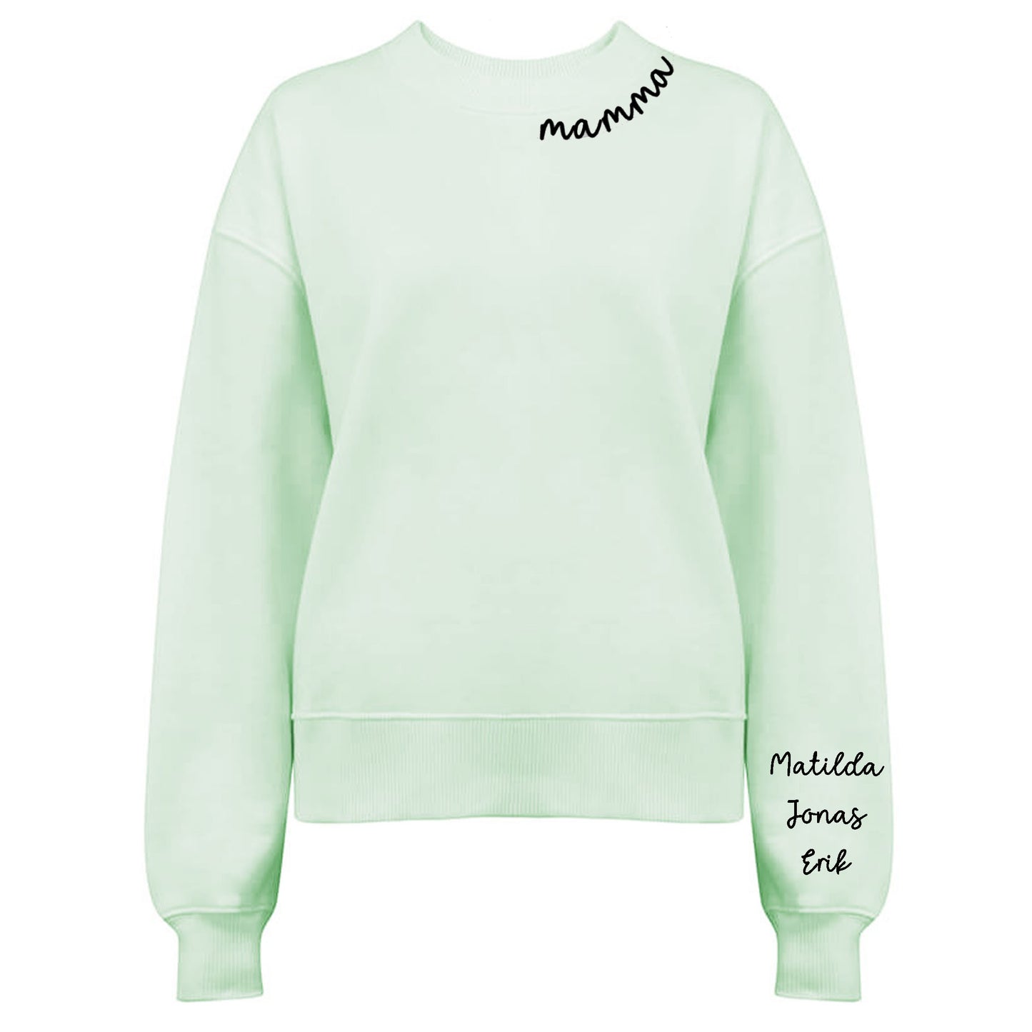 Kärleksfull Mamma Tröja - [Barnens namn]