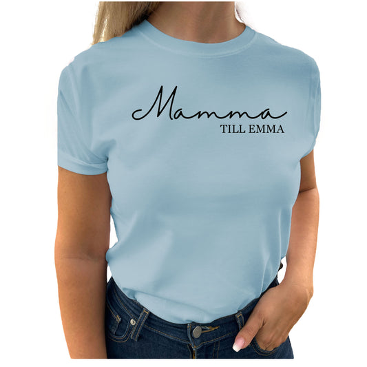 Mamma till Barnens Namn T-shirt