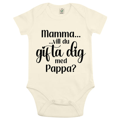 Ställ den stora frågan – babybody till mamma eller pappa