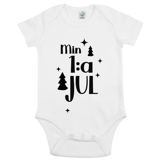 Min 1:a Jul Baby Body-Lovely Text