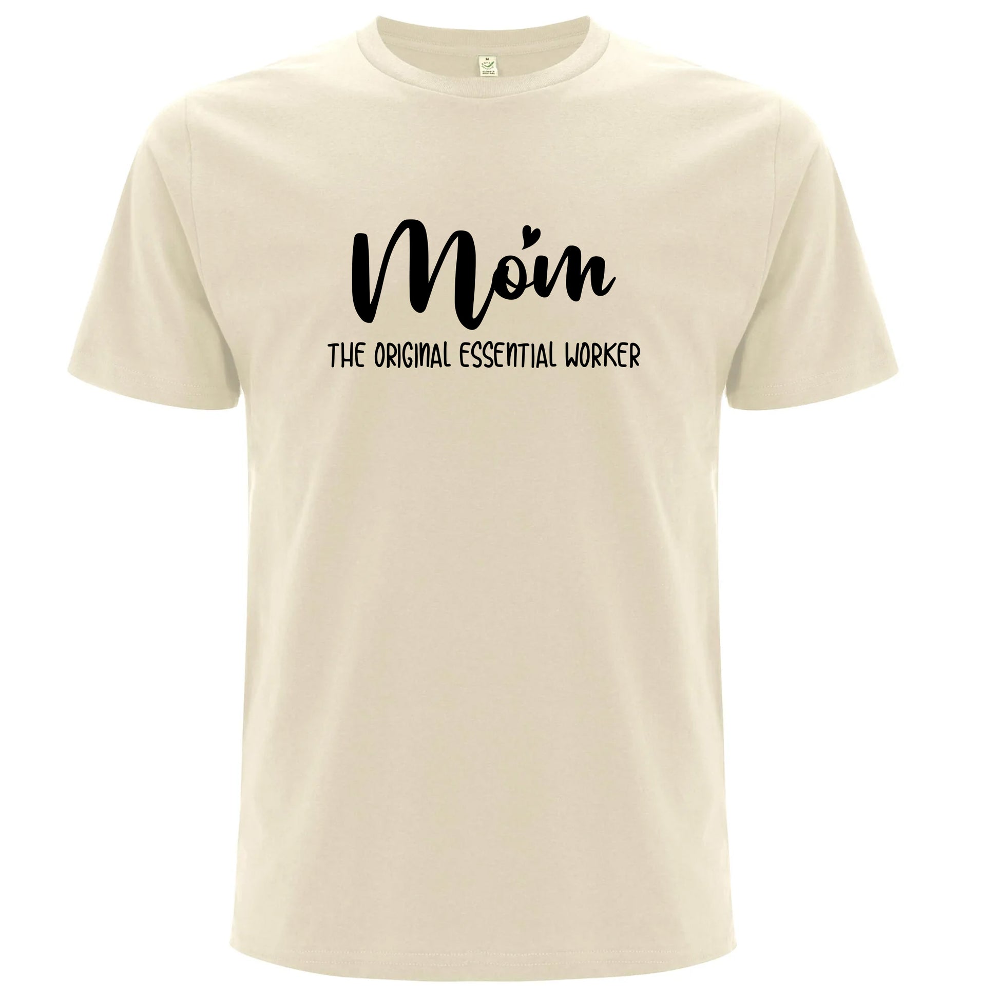T-shirt för Mamma – Den Ursprungliga Essentiella Arbetaren-Lovely Text