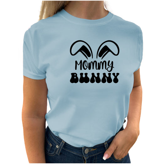 Mommy Bunny Påsk T-shirt