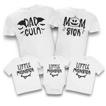 Little Monster – Halloween T-shirt Barn (Matchar Momster & Dadcula)