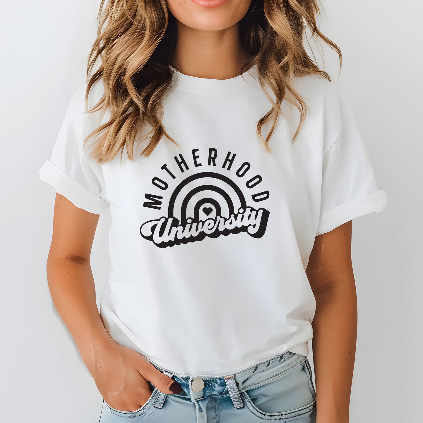 T-shirt för Mamma – Moderhood University