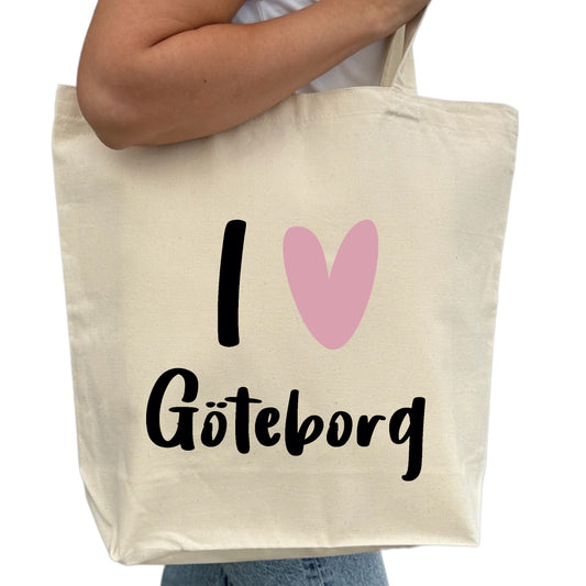 I Love Göteborg Tygpåse