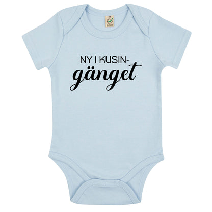 Ny i kusingänget – Babybody i 100 % ekologisk bomull