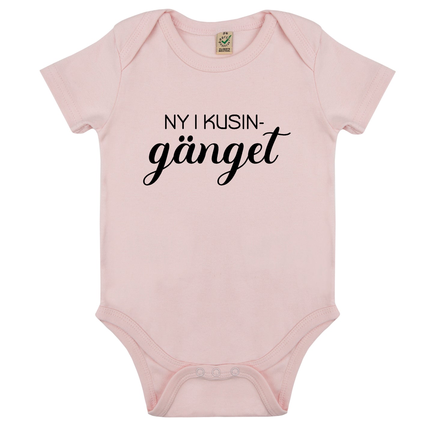 Ny i kusingänget – Babybody i 100 % ekologisk bomull