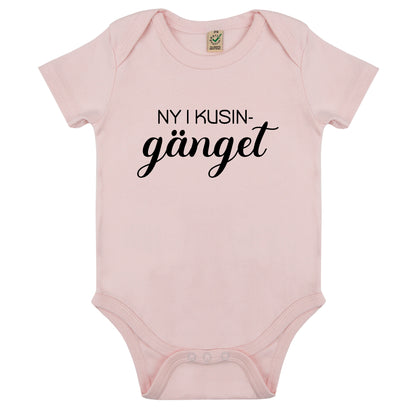 Ny i kusingänget – Babybody i 100 % ekologisk bomull