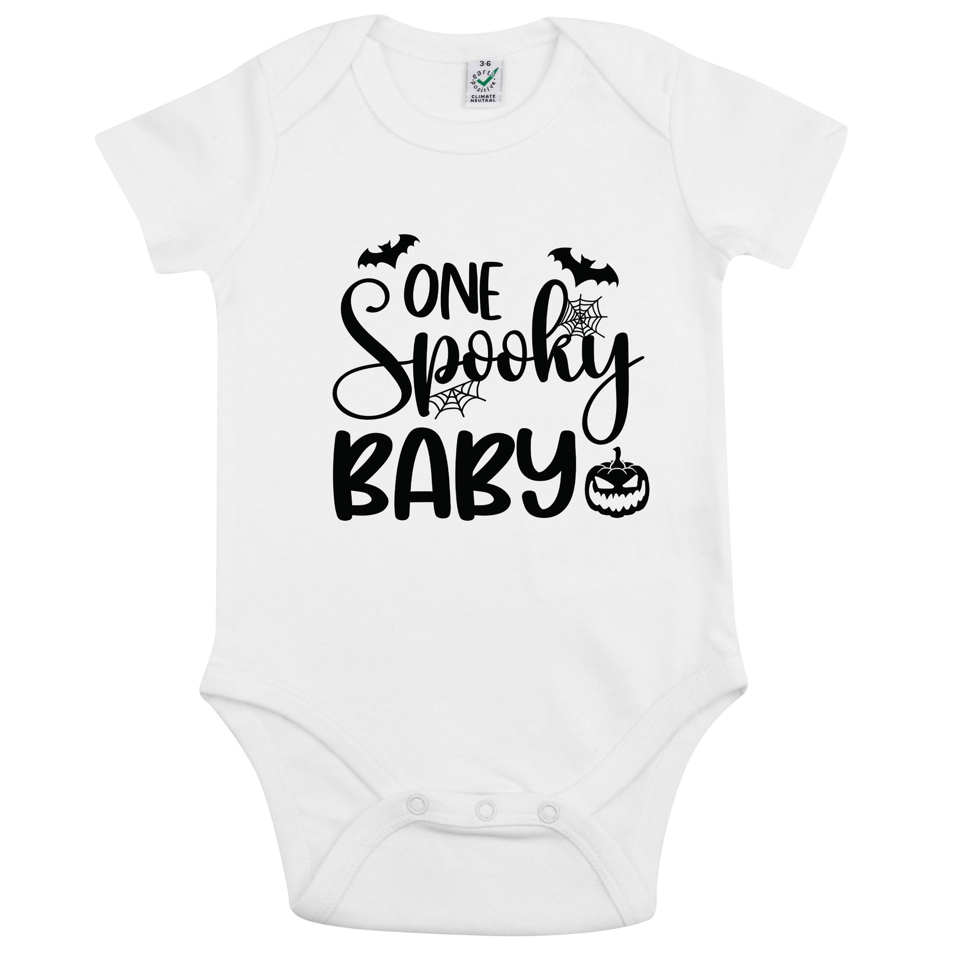 One Spooky Halloween Baby Body-Lovely Text