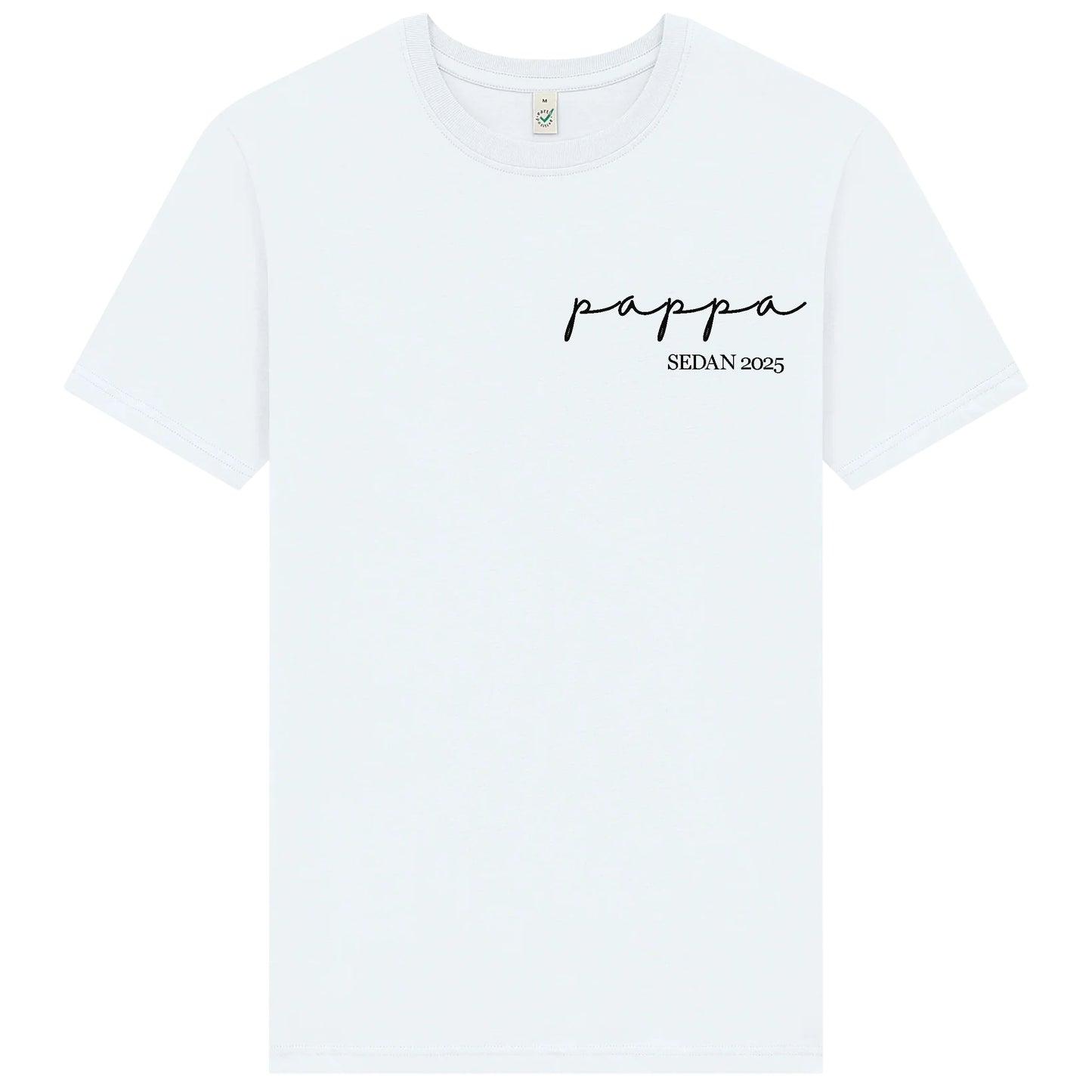Pappa Sedan [Årtal] – Personlig T-shirt eller Sweatshirt