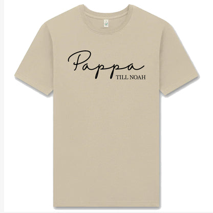 Pappa till [Barnens Namn] – Personlig T-shirt