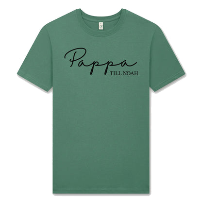 Pappa till [Barnens Namn] – Personlig T-shirt