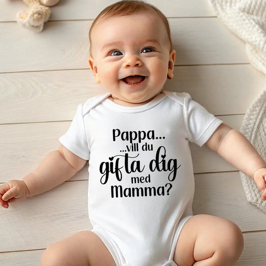 Ställ den stora frågan – babybody till mamma eller pappa