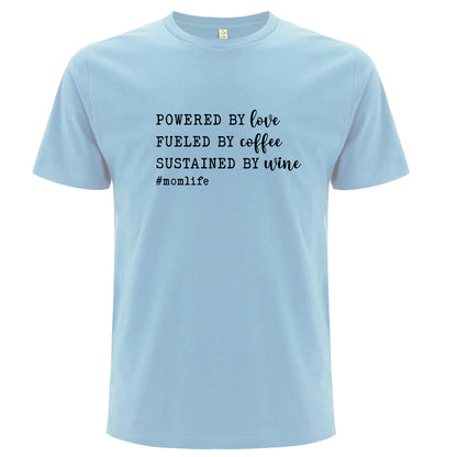 #MomLife T-shirt – Kaffe, Kärlek & Vin