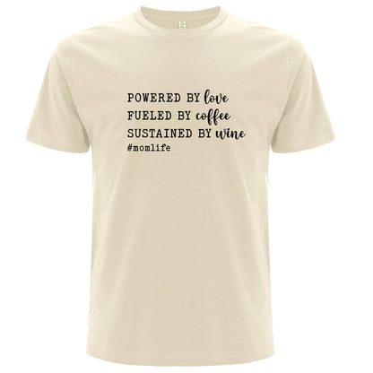 #MomLife T-shirt – Kaffe, Kärlek & Vin