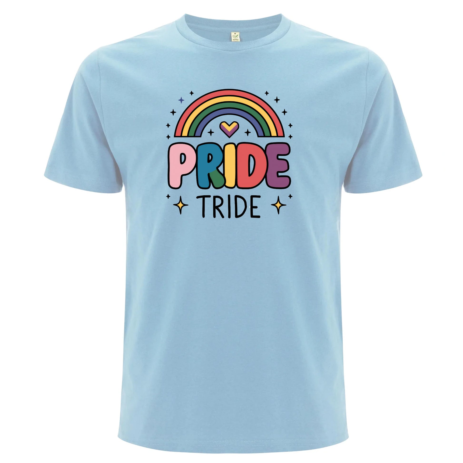 Pride Tribe – T-shirt med regnbåge (Unisex)-Lovely Text