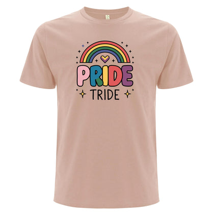 Pride Tribe – T-shirt med regnbåge (Unisex)-Lovely Text