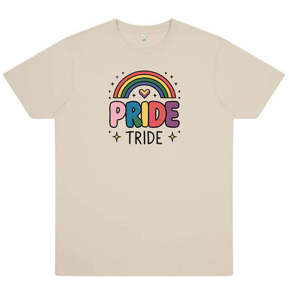 Pride Tribe – T-shirt med regnbåge (Unisex)-Lovely Text