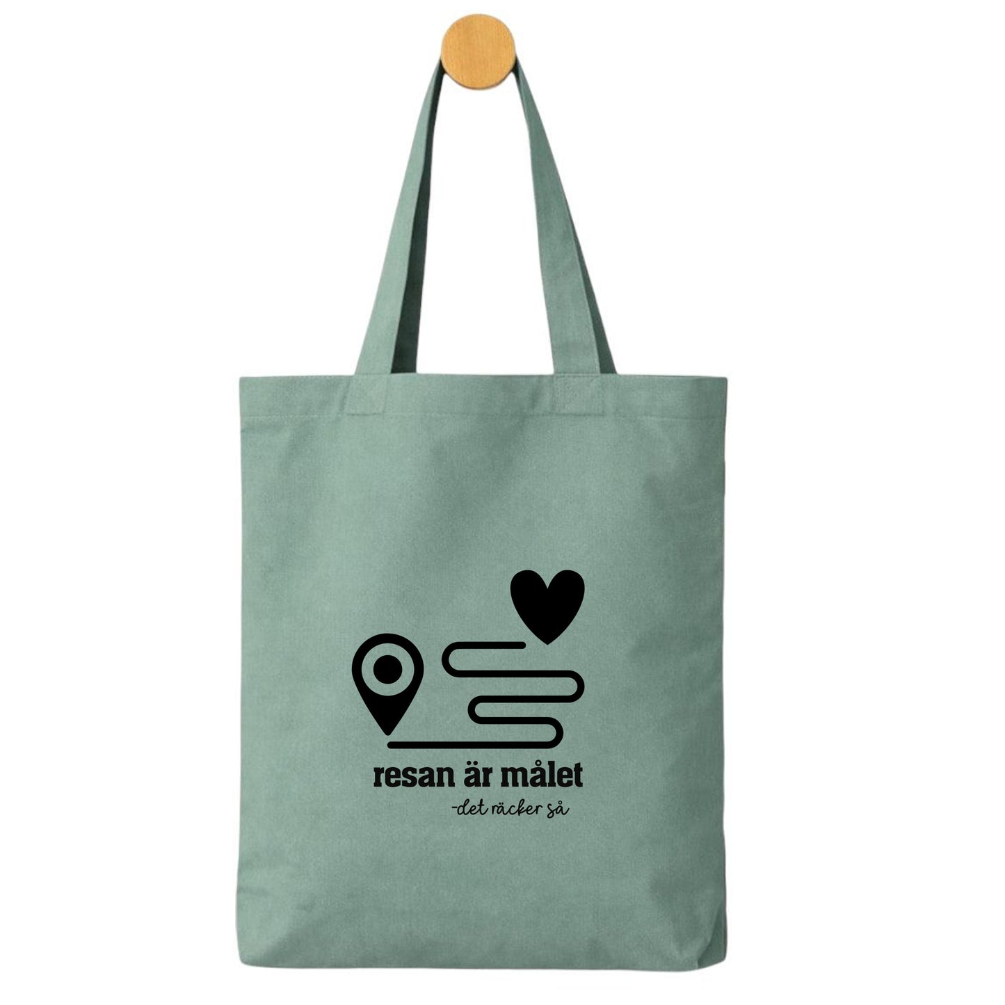 Tygpåse – Resan är målet