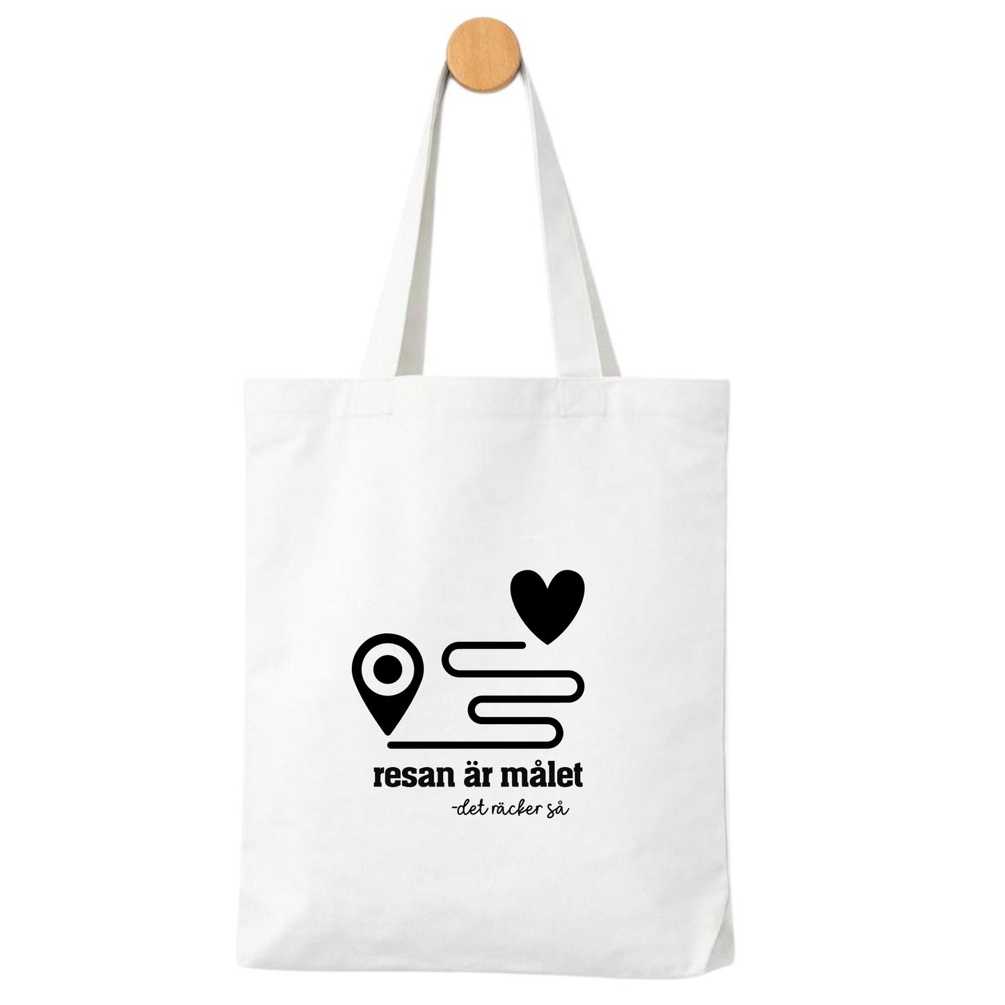 Tygpåse – Resan är målet