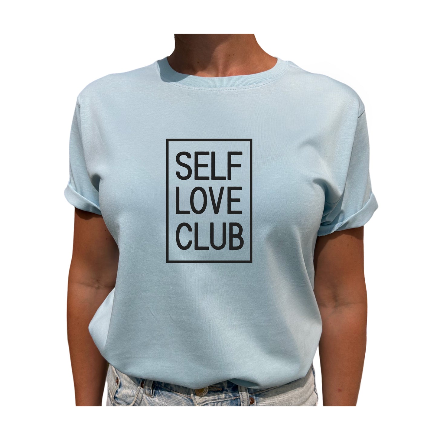 Self Love Club i Ram – Självkärlek i Fokus T-shirt