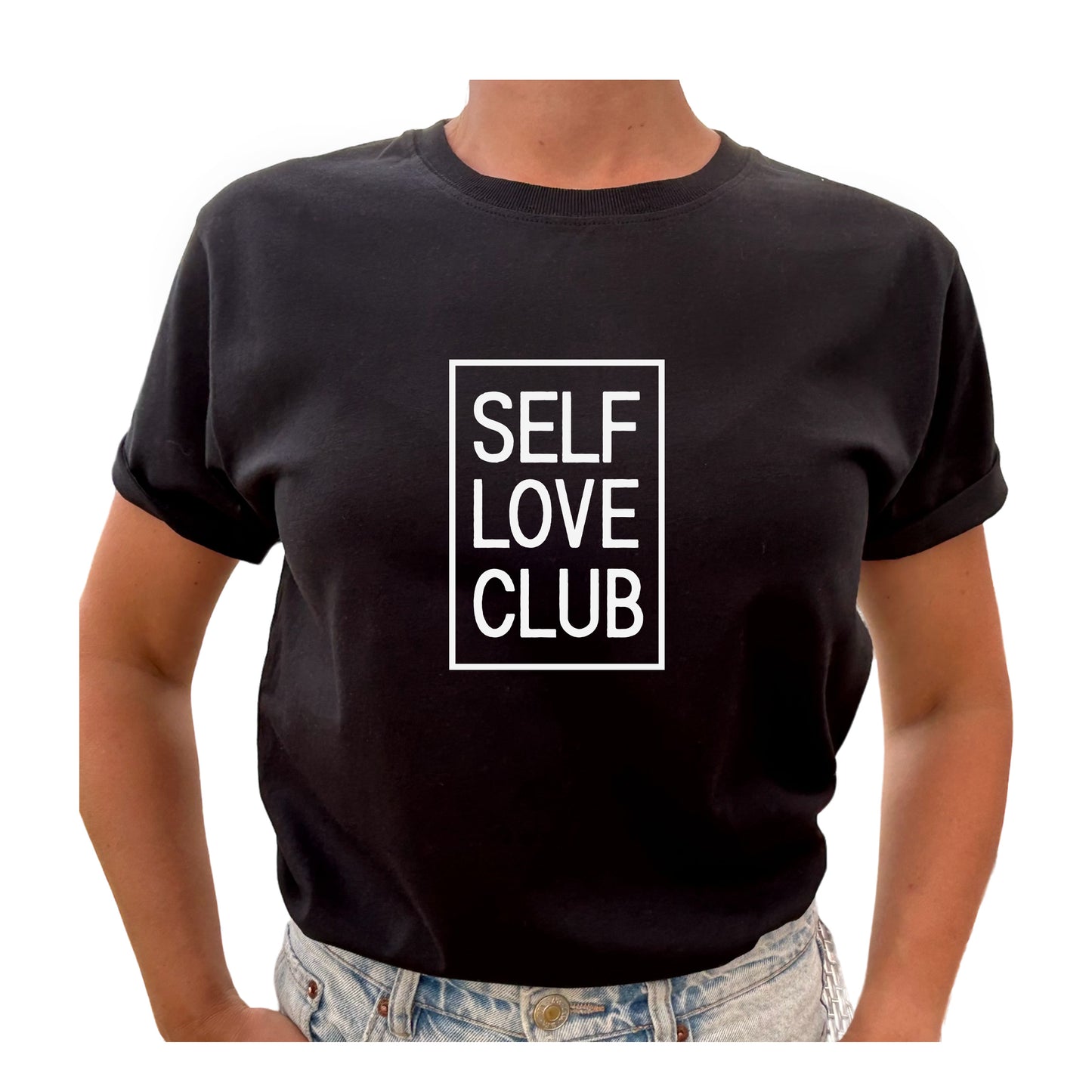 Self Love Club i Ram – Självkärlek i Fokus T-shirt
