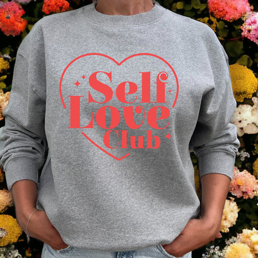 Self Love Club Hjärta Sweatshirt
