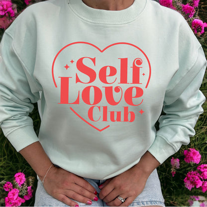 Self Love Club Hjärta Tröja