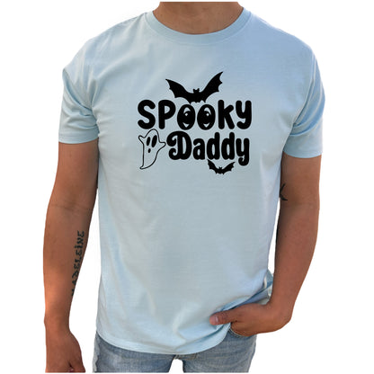 Spooky Daddy Ghost Halloween T-shirt