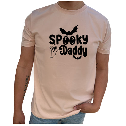 Spooky Daddy Ghost Halloween T-shirt