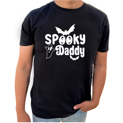 Spooky Daddy Ghost Halloween T-shirt