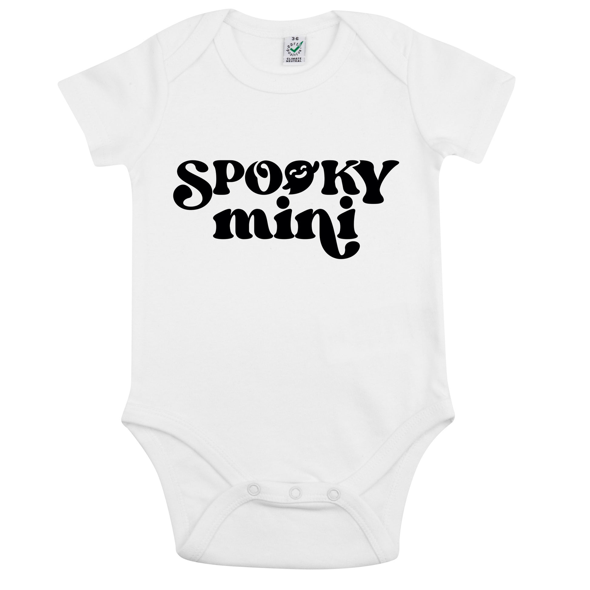 Spooky Mini Halloween Baby Body-Lovely Text