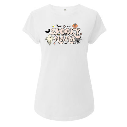 Spooky Mama – Halloween T-shirt Dam