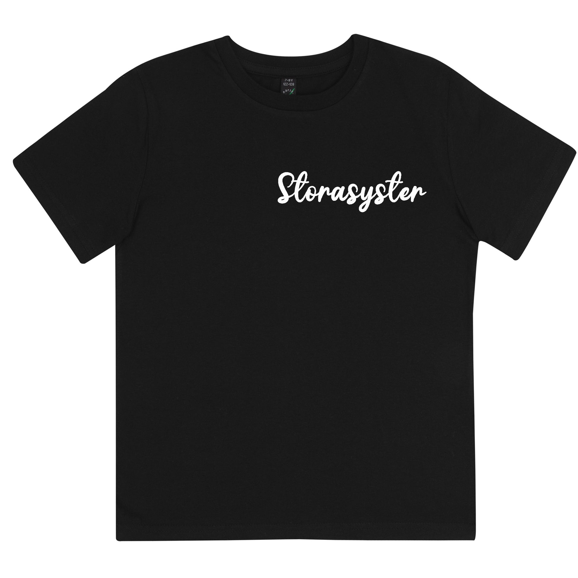 Storasyster T-shirt-Lovely Text