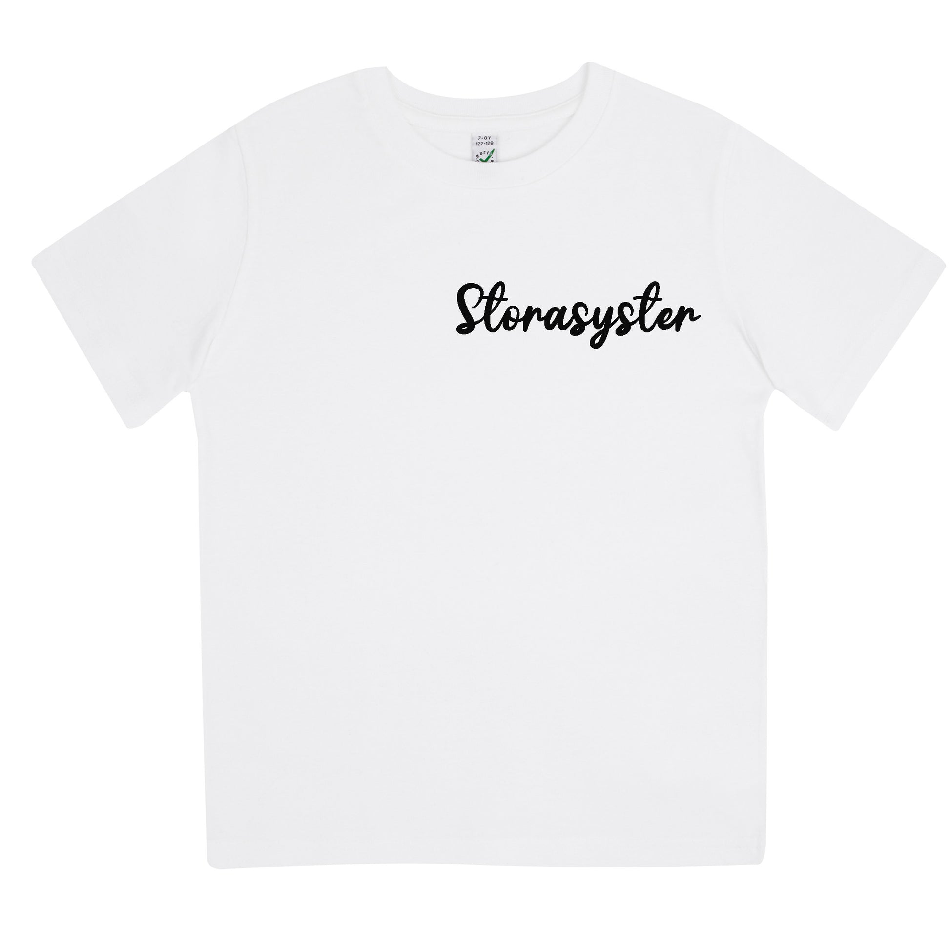 Storasyster T-shirt-Lovely Text