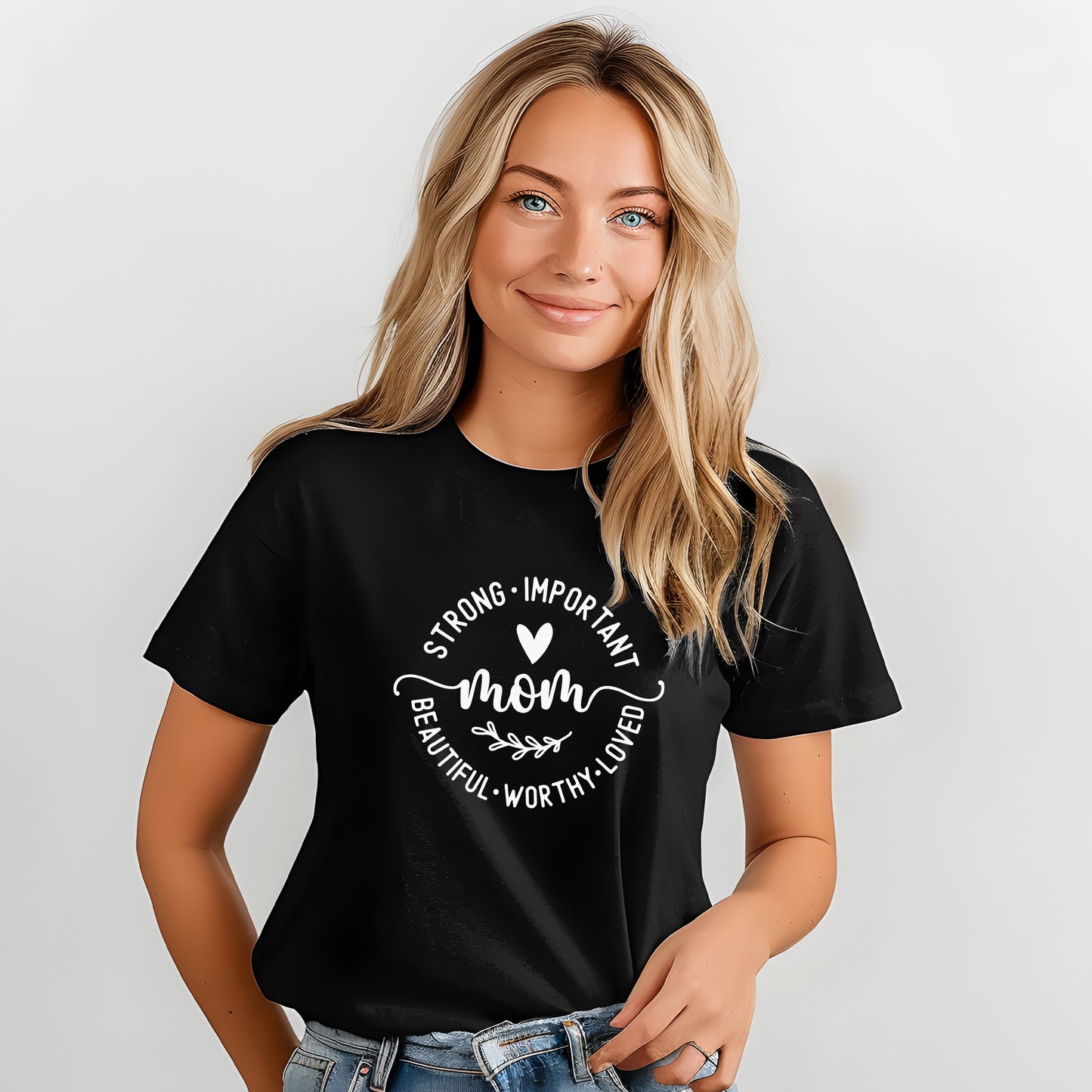 T-shirt för alla Starka & Älskade Mammor