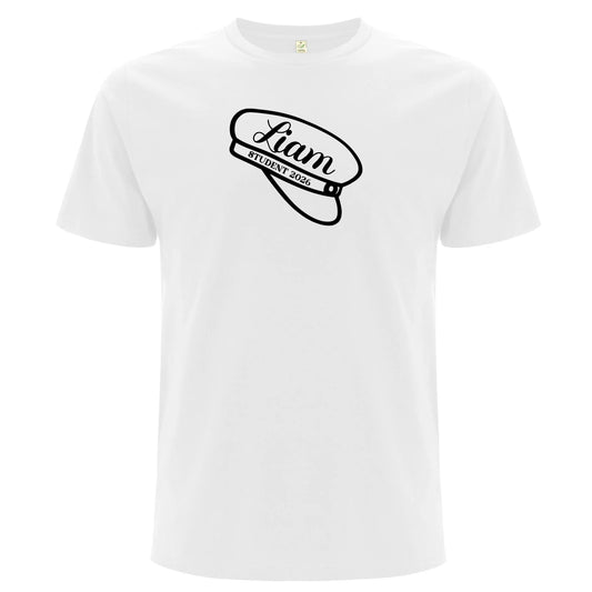 Studentmössa med namn – Unisex T-shirt