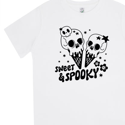 Sweet & Spooky Halloween T-shirt Barn-Lovely Text