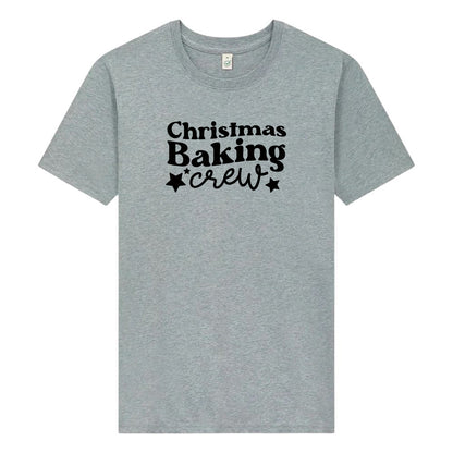 Christmas Baking Crew Jul T-shirt Unisex – Perfekt för Julbaket