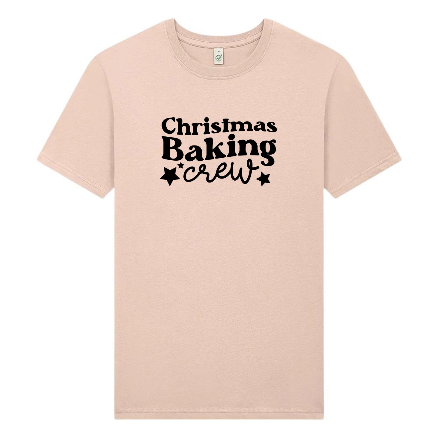 Christmas Baking Crew Jul T-shirt Unisex – Perfekt för Julbaket