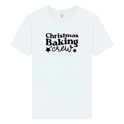 Christmas Baking Crew Jul T-shirt Unisex – Perfekt för Julbaket