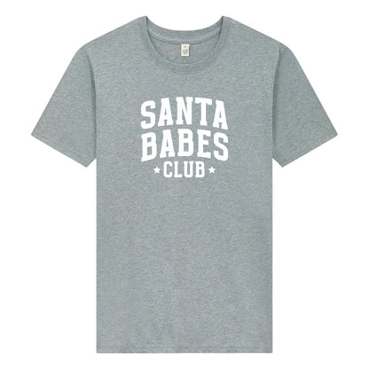 Santa Babes Club – Jul T-shirt för Tjejer (Unisexmodell)