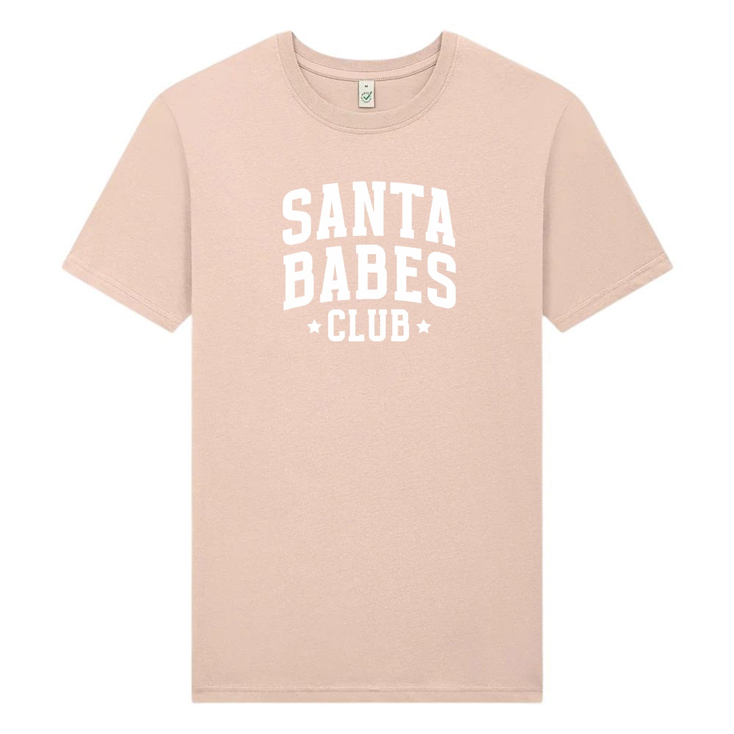 Santa Babes Club – Jul T-shirt för Tjejer (Unisexmodell)