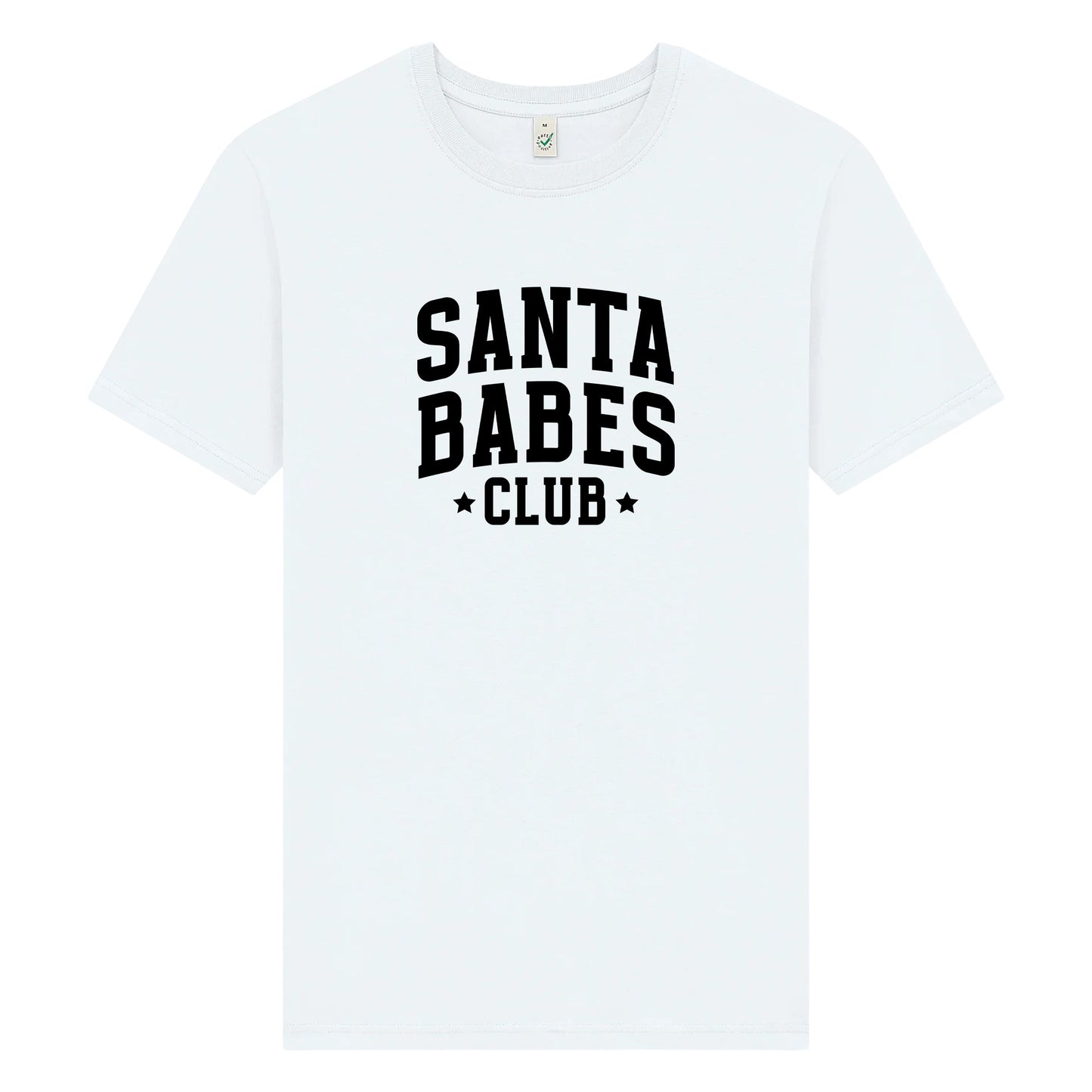 Santa Babes Club – Jul T-shirt för Tjejer (Unisexmodell)